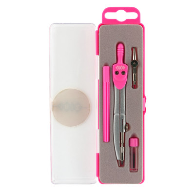 Готовальня ZiBi BASIS 4 предмета, розовый, KIDS Line (ZB.5303BS-10) Винница - изображение 2