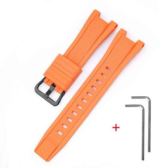 Ремешок для Casio G-Shock GST-W300 Orange BK SBR Киев