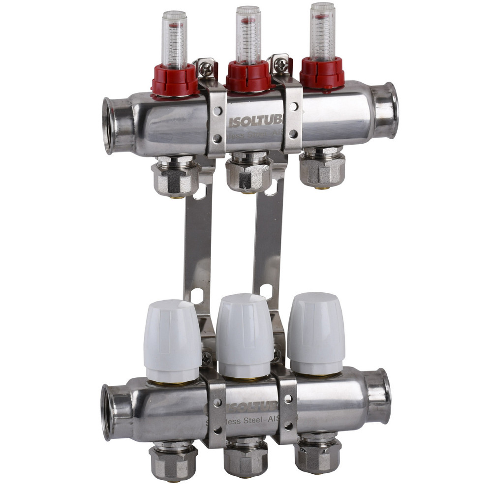 Колектор ISOLTUBEX SPAIN INOX AISI-304 неіржавка сталь CO-3 (1| х3) Київ - фото 1