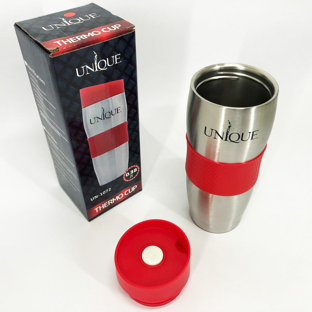 Термокружка для напитков воды UNIQUE, Хороший качественный термос, Термос питьевой туристический EQ-45 Львов - изображение 10