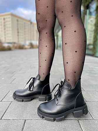 Без бренда Черевики жіночі ARTO 6114/1 чорні (зима, шкіра натуральна) (5217) 36-40 38 Коломия