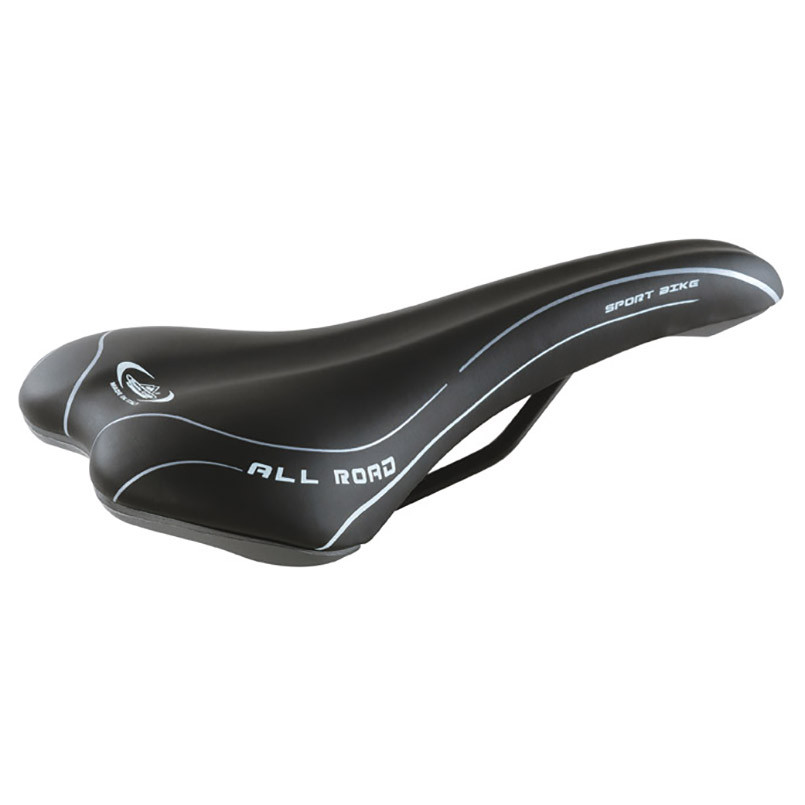 Седло велосипедное Selle Monte Grappa All Road, черно-серое Львов - изображение 1
