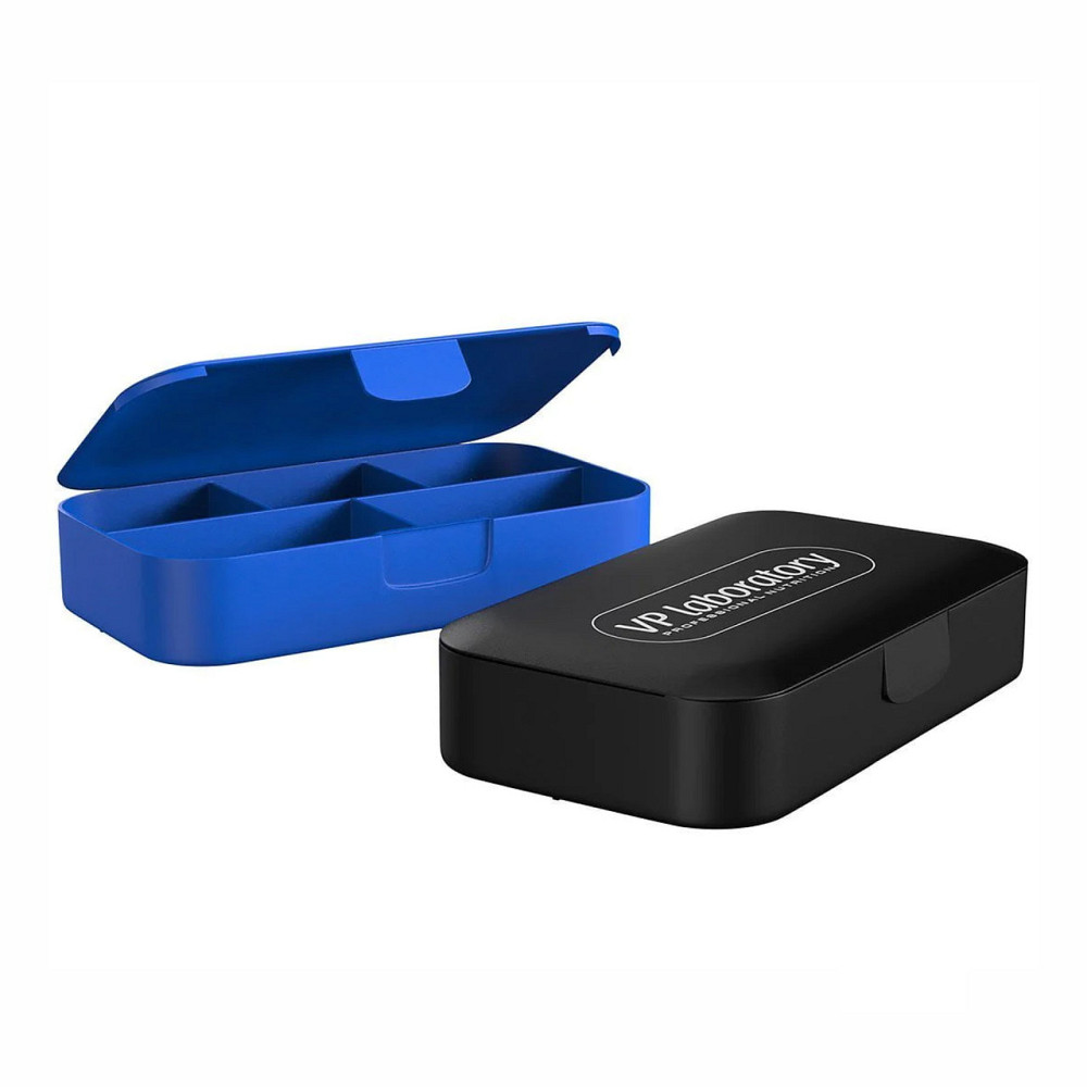 Таблетница, контейнер для таблеток  VPLAB Pill case Pill Master Black Киев - изображение 1