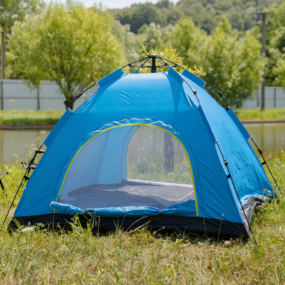 Lugi Намет кемпінговий 2 на 2 метри автоматичний для риболовлі походу туристичний LU-019BL Блак Киев - изображение 2