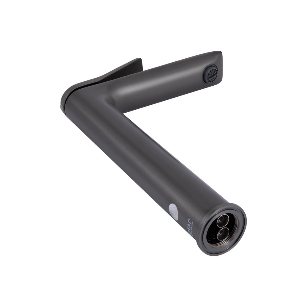 Змішувач для раковини Qtap Presto високий QTPRE269GRP45582 Graphite Київ - фото 3