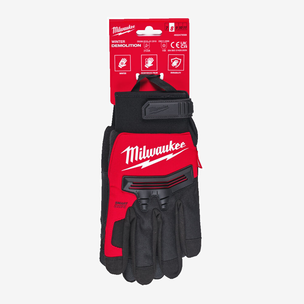 Перчатки MILWAUKEE с защитой от удара, зимние, 8/M Одесса - изображение 2