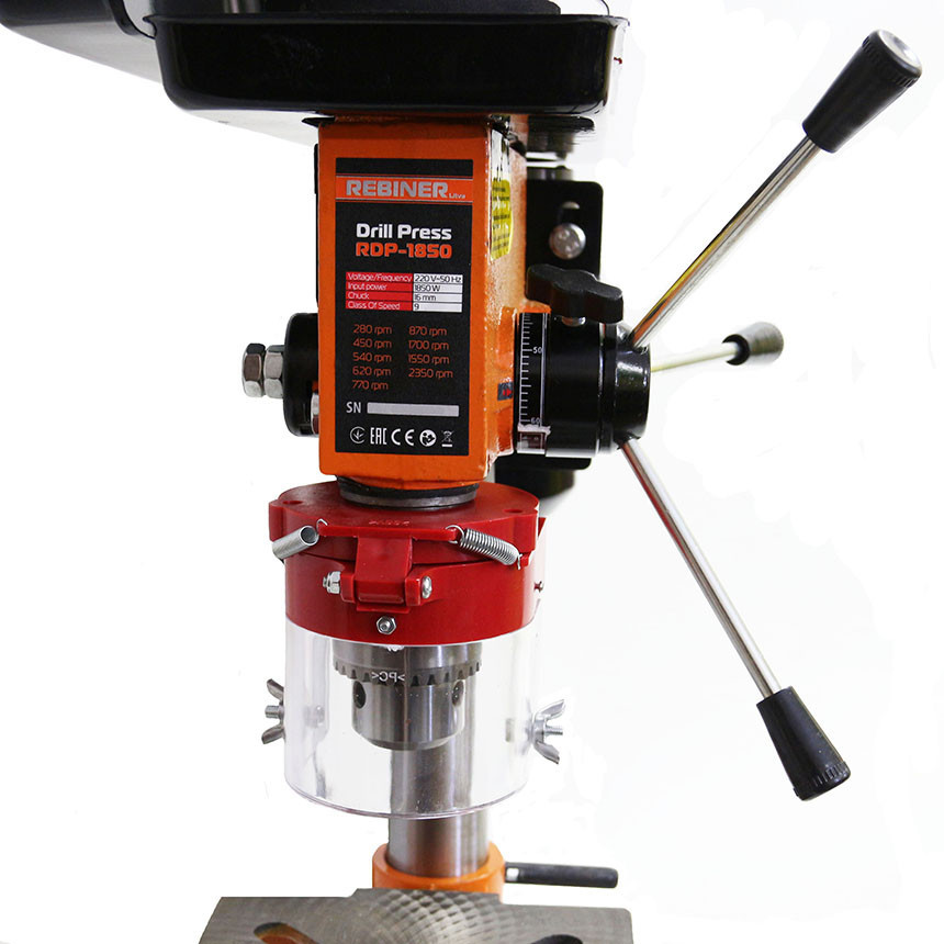 Свердлильний верстат Rebiner RDP-1850 (450 Вт) — надійне обладнання з гарантією 36 міс Львів - фото 2