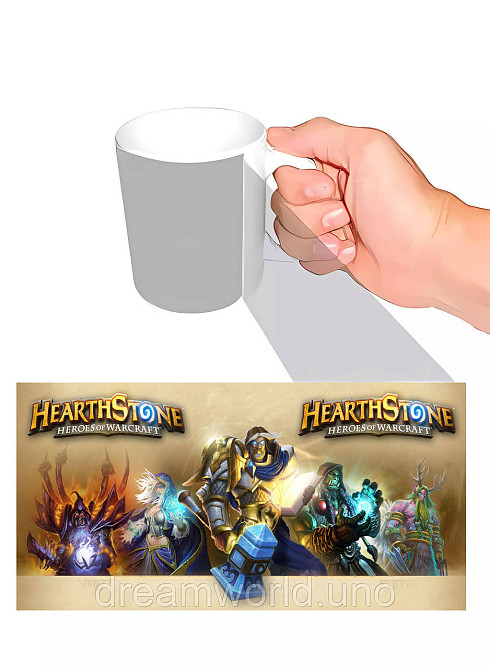 Чашка с принтом Warcraft Харьков - изображение 1