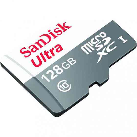 Карта пам'яті MicroSDXC SanDisk Ultra 128Gb class 10 A1 SDSQUNR-128G-GN3MA Одеса