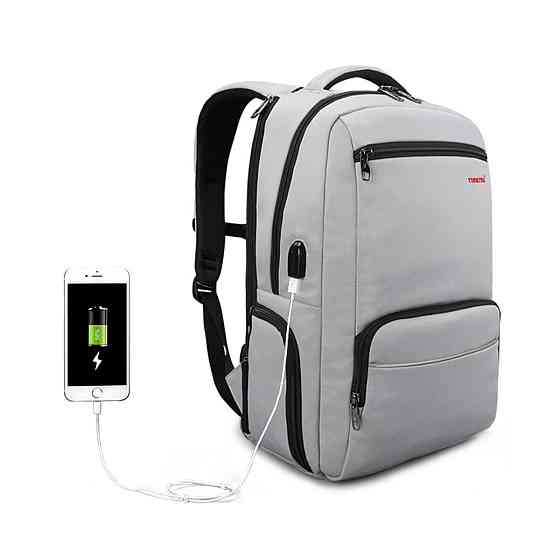 Рюкзак міський повсякденний Tigernu T-B3319 15.6" Silver grey T-B3319 Одеса