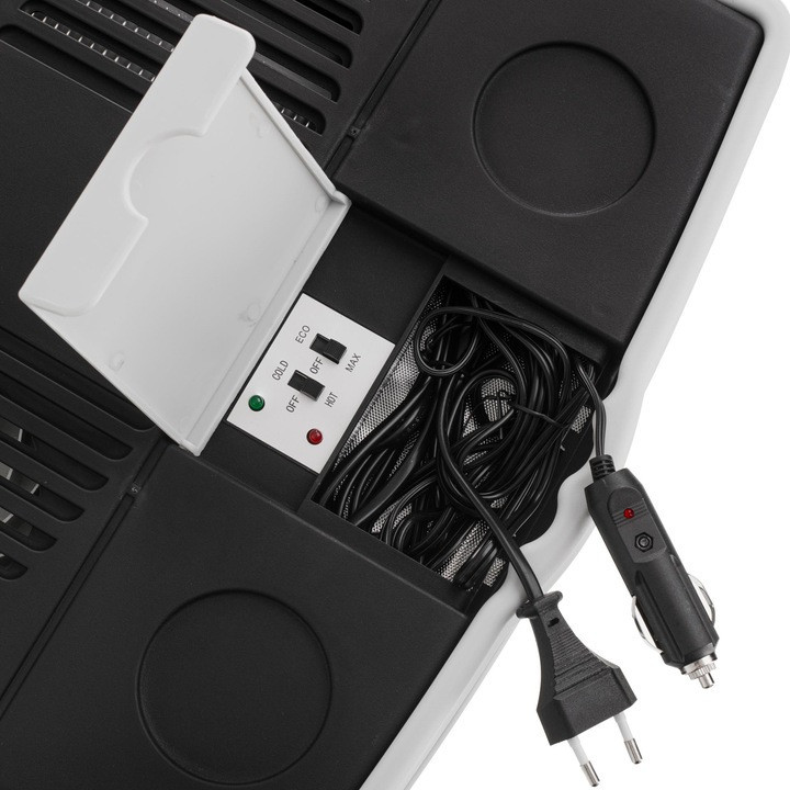 Туристичний автомобільний холодильник 25 літрів 12 / 220 В Adler AD (8091) Black Нововолинськ - фото 9