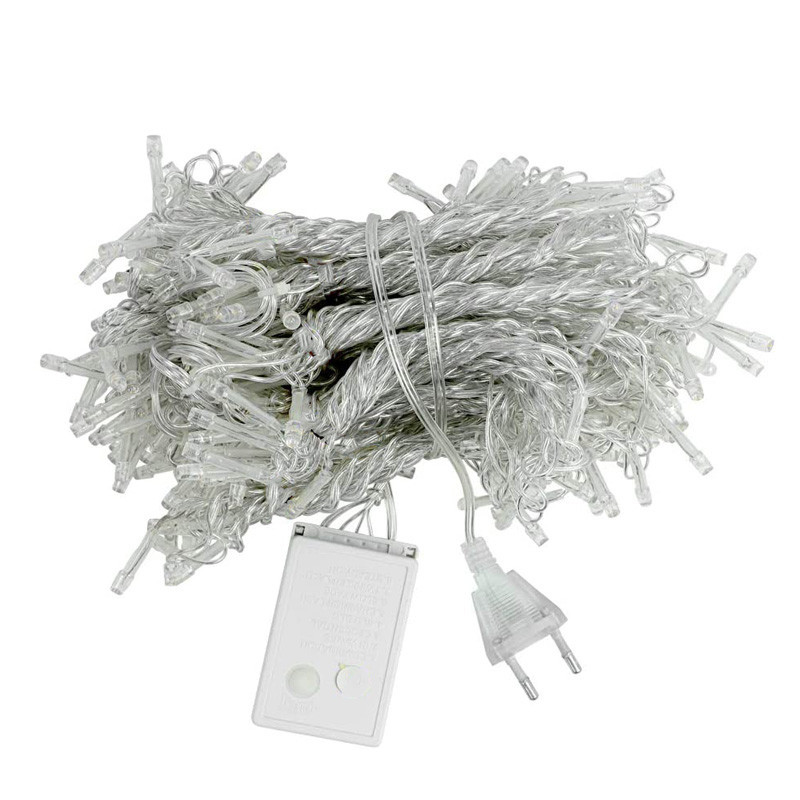 Гірлянда новорічна водоспад, тепле біле світло, 8 режимів Київ - фото 14