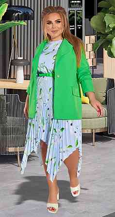 Красивое голубое платье большого размера (50) Киев