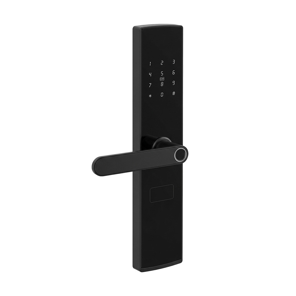 Замок біометричний автономний Trinix TRL-5404BTF Black L/R з Bluetooth, зчитувачем відбитків пальців і карт Mifare (65-00084) Киев - изображение 14