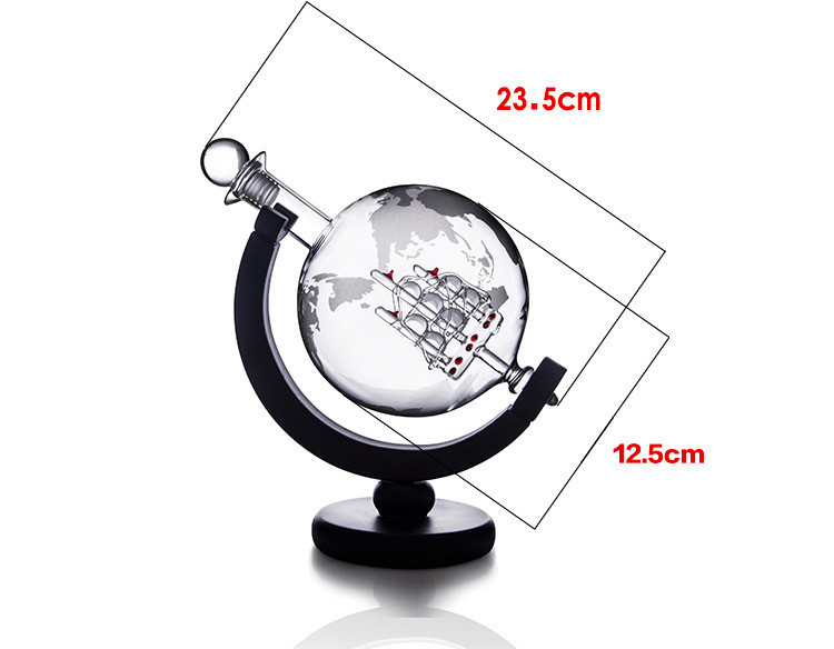 Набір Декантер Глобус 2 келиха, Штоф, Графін для міцних напоїв Кременчук - фото 5