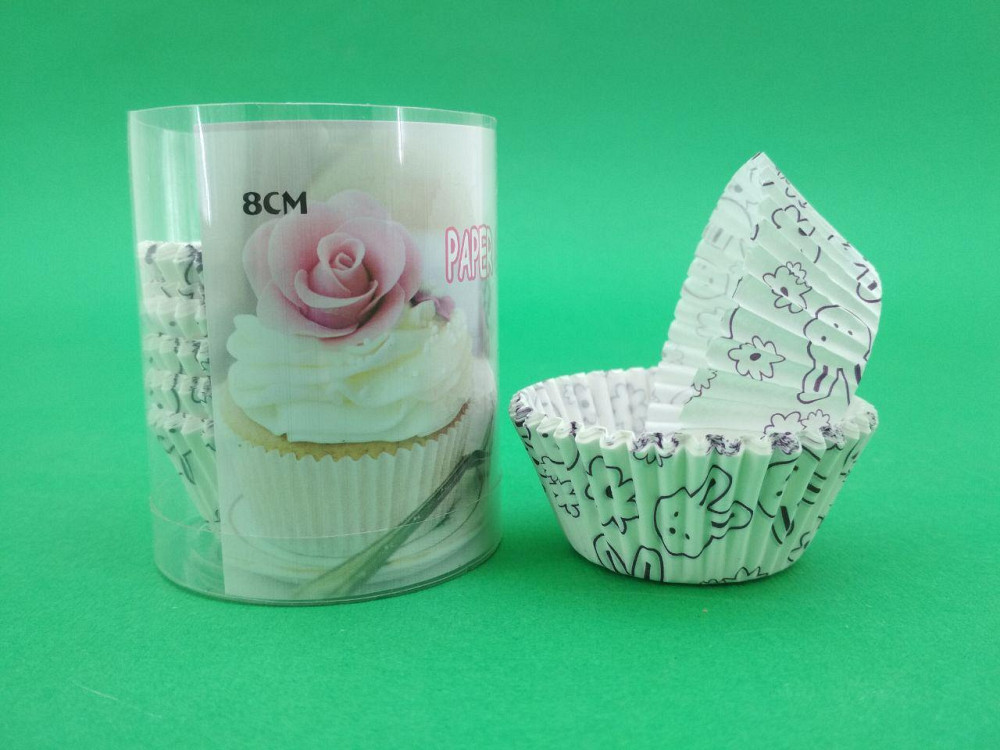 Бумажные формочки для выпечки кексов (8см) 100шт  (1 уп.) Харьков - изображение 1