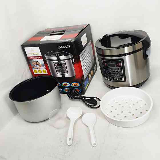 Мультиварка 30 програм Crownberg CB-5528 5л 1000Вт електронне керування з дисплеєм та функцією скороварки HM-31 Львів