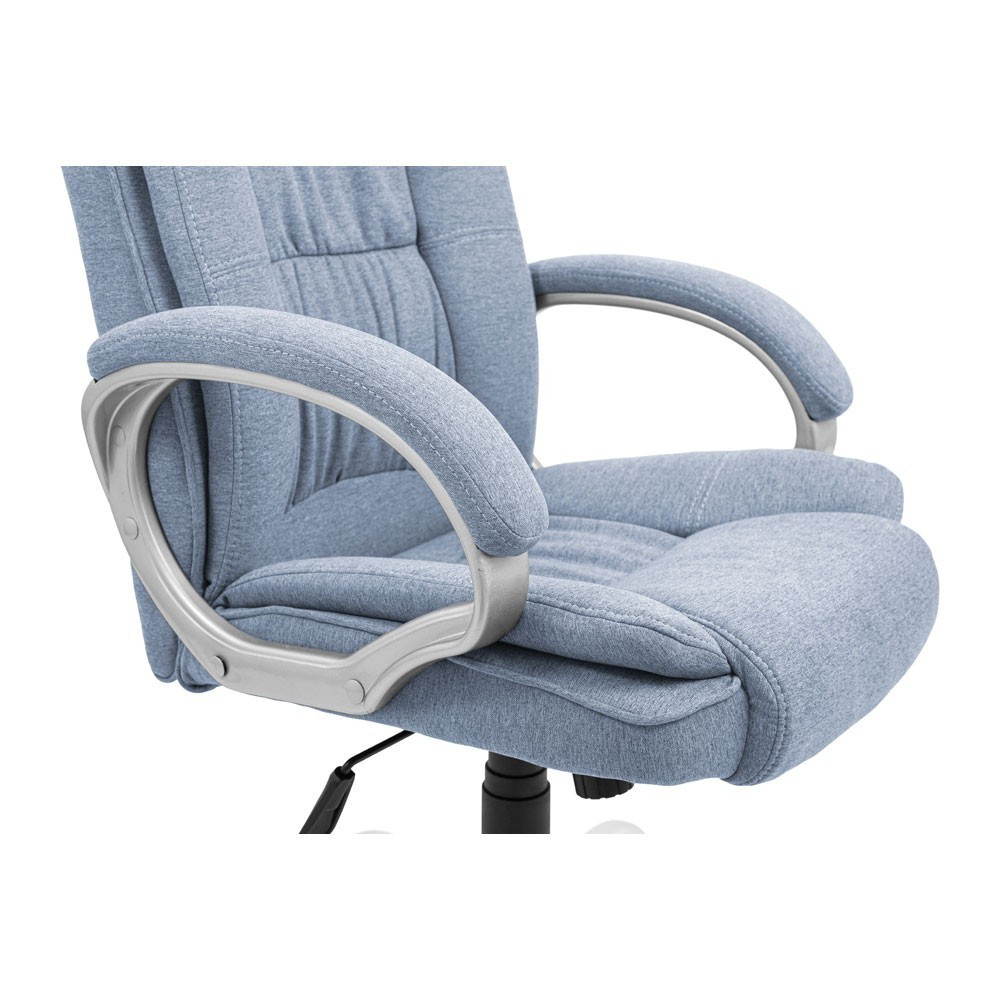 Офісне крісло керівника Richman California Хром M3 Multiblock Блакитний Дніпро - фото 4