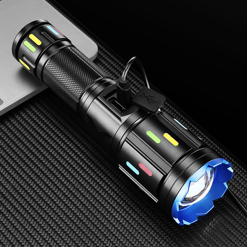 Ручний ліхтар YEMAO YM-G560Y, 1200LM, TG LED, 1*26650 акум, TYPE-C Дніпро - фото 10