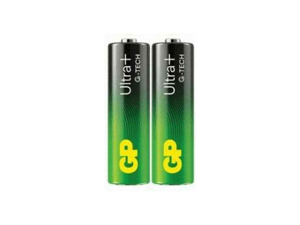 Батарейка лужна LR03/AAA Ultra Plus Alkaline 1.5V 24AUP21-S2 2шт (спайка) ТМ GP Киев - изображение 1
