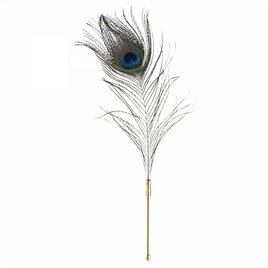 Лоскітка LOCKINK SEVANDA Natural Peacock Flirting Feather Tickler, перо павича Львів - фото 2