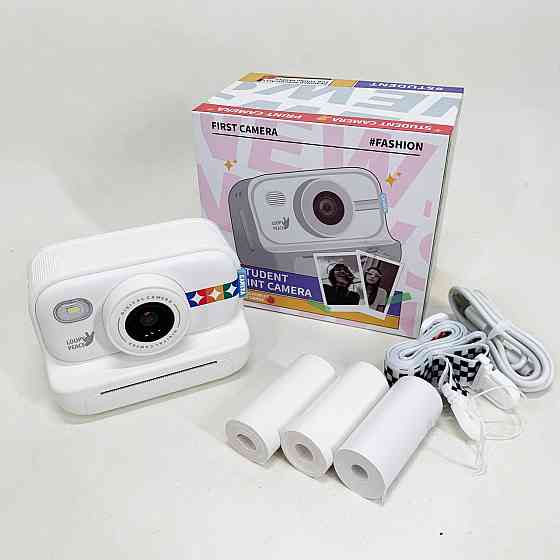 Детский фотик со встроенным принтером для фото, Легкий цифровой фотоаппарат для детей ZK-13 Львов