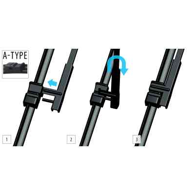 Щетка стеклоочистителя OXIMO 600+450мм (WA400550) Винница