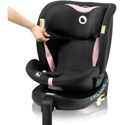 Автокресло Lionelo Navy I-Size Black Pink (LO-NAVY I-SIZE BLACK PINK) Винница - изображение 7