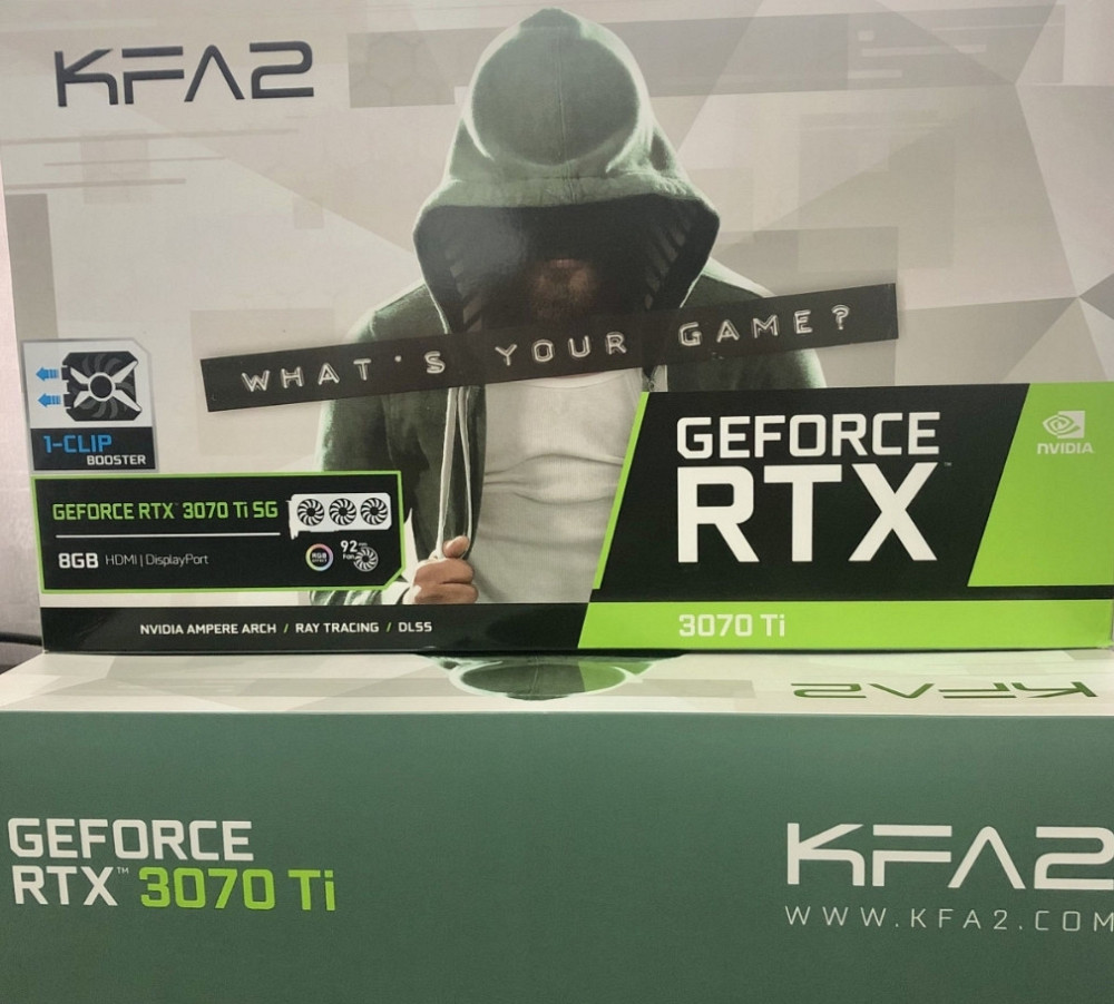 11шт KFA2 GeForce 3070 Ti SG 1-Click OC 8GB 3070Ti відеокарта. Київ - фото 2