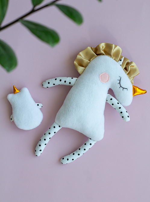 М’яка іграшка сплюшка Єдиноріг Київ - фото 5