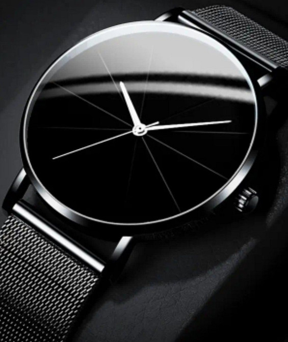 Мужские кварцевые часы Geneva. Киев - изображение 2