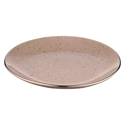 Тарелка Ardesto Emilia, 27.5см, кераміка, коричневий (AR0826EBR) Винница - изображение 2