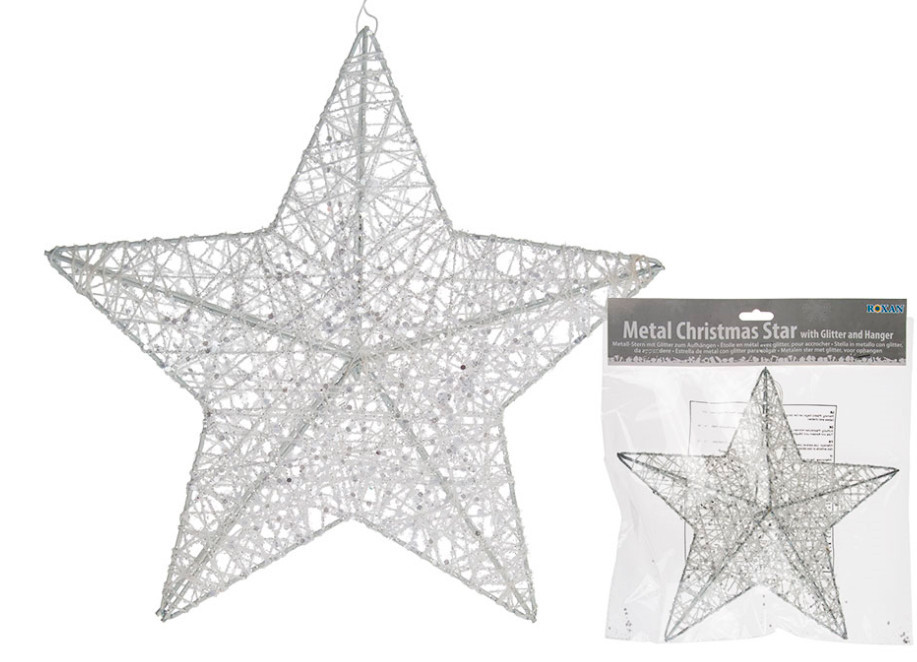 Новорічна зірка, 25см Рівне - фото 1