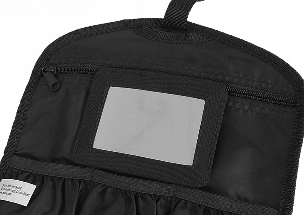 Універсальний Органайзер косметичка для приладдя з дзеркалом Mil-Tec від Sturm (16004002) Black Нововолинськ - фото 6