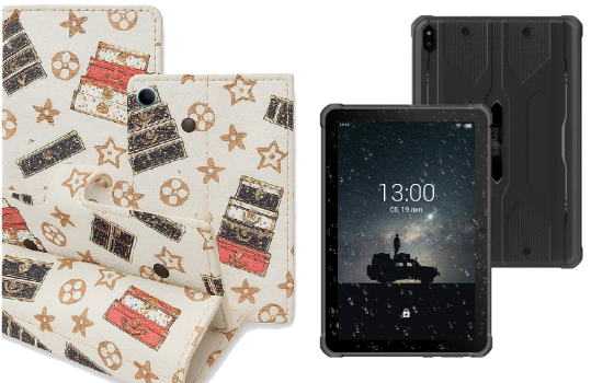 Книжка-трансформер для планшета Sigma mobile Tab A1035 Basic, колір Black Lyi White Київ