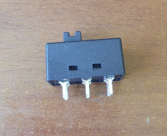 Перемикач повзунковий Daier SS-22N06, з фіксацією, ON-ON, 6pin, 8A 250V (на плату) Полтава - фото 1