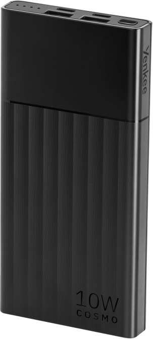 Портативний зарядний пристрій Yenkee YPB 1041 - 10000 mAh 10W Black (7199556) Київ - фото 1