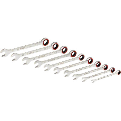 Ключ Bosch комбінований, набір 10шт (1.600.A02.AU0) Вінниця - фото 3