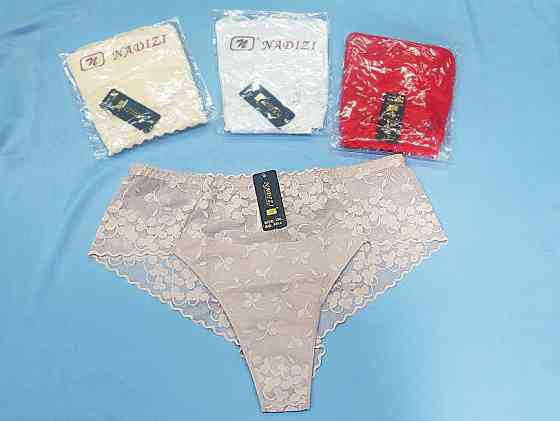 Мереживні жіночі труси Пудровий 2XL Харків