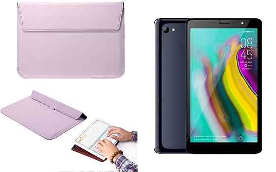 Чехол-конверт VitoCase для Tecno Tab 7 P704a, с функцией подставки для планшета Фиолетовый Киев