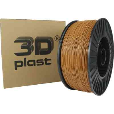 Пластик для 3D-принтера 3Dplast PETG 1.75мм, 3кг, coyote (3DPTG1753KYT) Винница