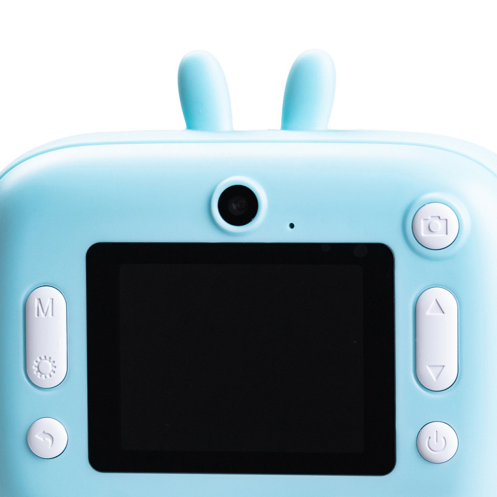 Дитяча фотокамера з миттєвим друком знімків «Зайчик» синій HPS1BL Київ - фото 7