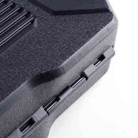 Набір інструменту 1/4" 46 шт, 4-14 мм з тріщ., подовжує., кардан, отв.-вороток, біти Мукачево