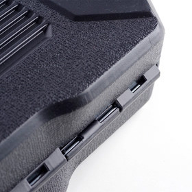 Набір інструменту 1/4" 46 шт, 4-14 мм з тріщ., подовжує., кардан, отв.-вороток, біти Мукачево - фото 4