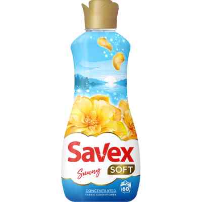 Кондиционер для белья Savex Soft Sunny 1.5 л (3800024048968) Винница