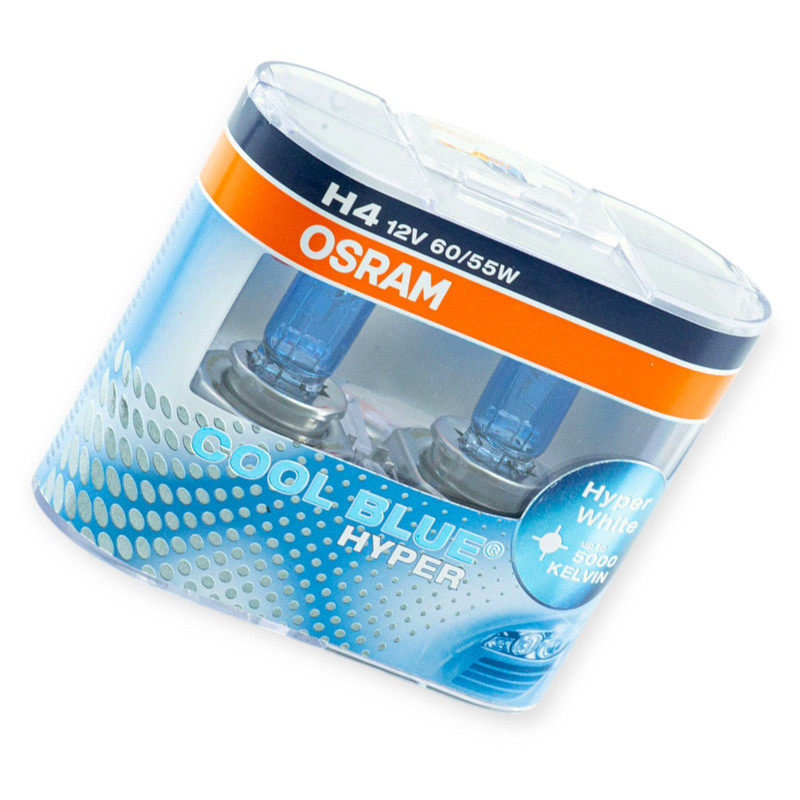 Автолампа 12V 60, 55 (43) Cool Blue I 20% 4200K (2шт) H4 Мукачево - фото 1
