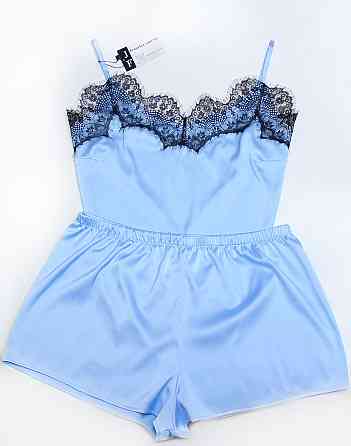 Шовкова піжама жіноча Блакитний S Харків