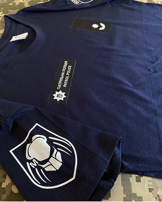 Футболка ПАТРУЛЬНА ПОЛІЦІЯ | PATROL POLICE Чернівці - фото 3