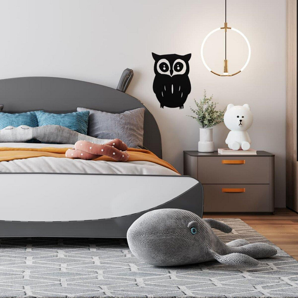 Зеркальный декор акриловый самоклеющийся Сова черная (D) SW-00002493 Днепр - изображение 6