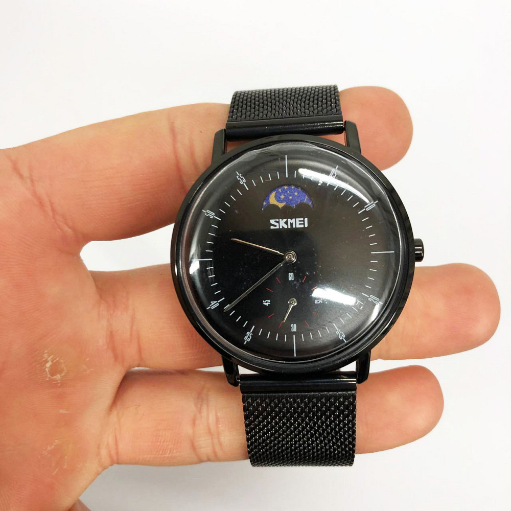 Брендові чоловічі годинники на браслеті SKMEI 9245BK, Кварцові годинник, Стрілецький CN-647 годинник тактичний Київ - фото 1